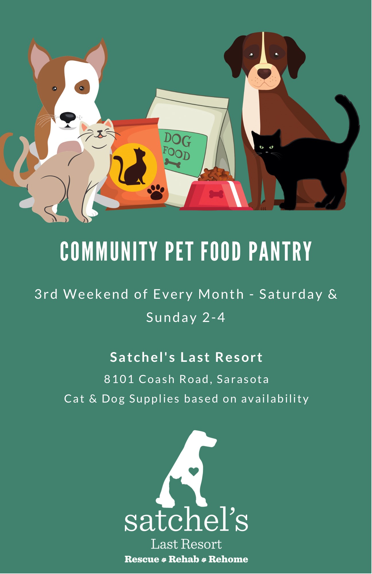 Food pantry for pets near clearance me