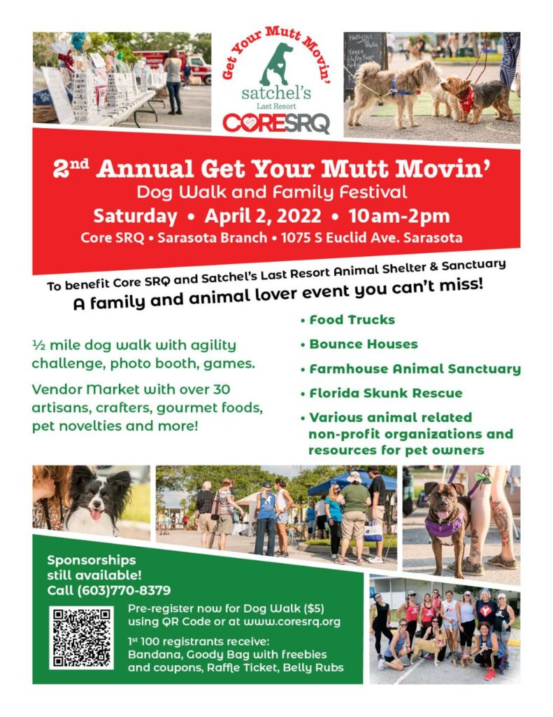 Get Your Mutt Movin' flyer.