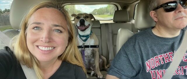 Drive home with new mom and dad, all smiles.