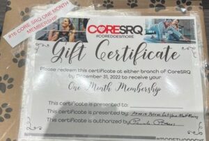 CORESRQ basket