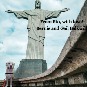 Postcard from Bernie in Rio.