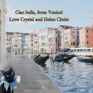 Postcard from Crystal in Venice
